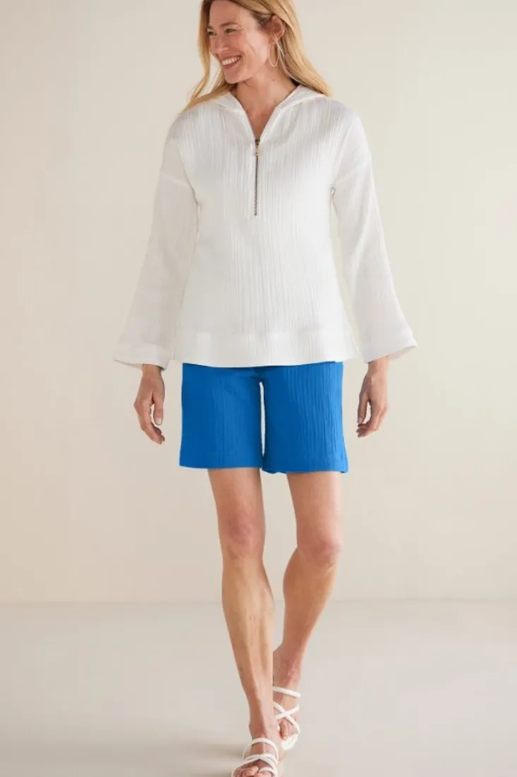 Soft Surroundings Pants|Shorts-Marilla Gauze Shorts