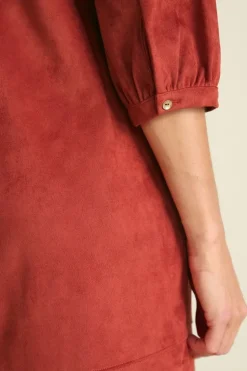 Soft Surroundings Dresses-Martine Faux Suede Dress