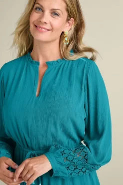 Soft Surroundings Dresses-Meara Gauze Dress