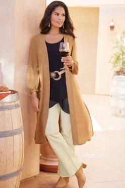 Soft Surroundings Toppers|Jackets & Coats-Megara Gauze Topper