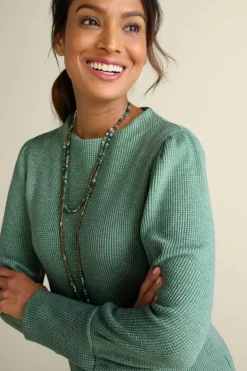 Soft Surroundings Tops-Melina Waffle Pullover