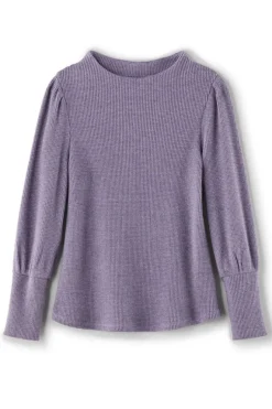 Soft Surroundings Tops-Melina Waffle Pullover