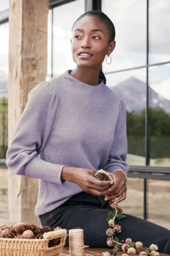 Soft Surroundings Tops-Melina Waffle Pullover