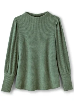 Soft Surroundings Tops-Melina Waffle Pullover
