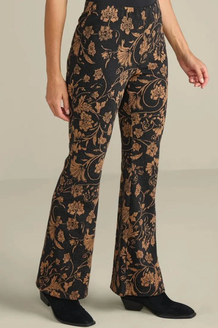 Soft Surroundings Pants-Mischa Jacquard Pants