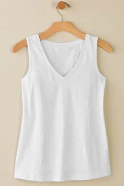 Soft Surroundings Tops-Mistral Supima Slub Tank