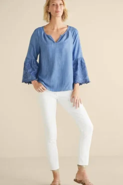 Soft Surroundings Tops-Misty Tencel™ Shirt