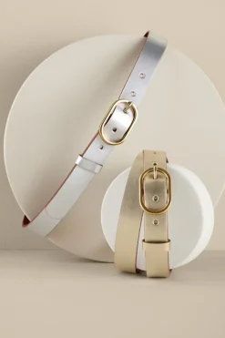 Soft Surroundings Belts-Monte Carlo Metallic Belt