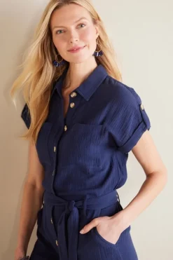 Soft Surroundings Dresses|Jumpsuits-Natasha Gauze Jumpsuit