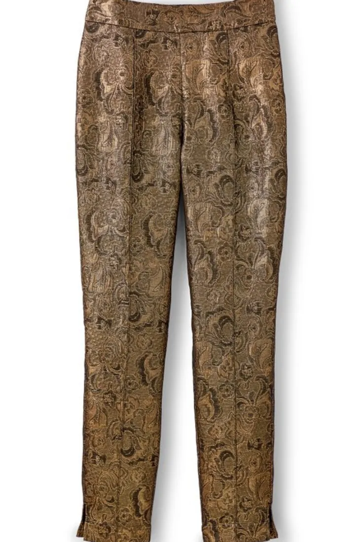 Soft Surroundings Pants-Nevina Jacquard Trouser