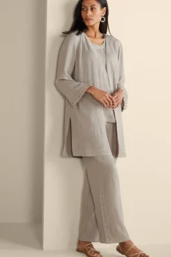 Soft Surroundings Tops|Toppers-Oceo Gauze Topper