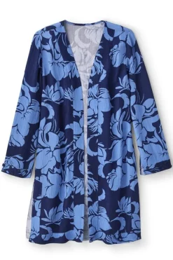 Soft Surroundings Tops|Toppers-Oceo Gauze Topper