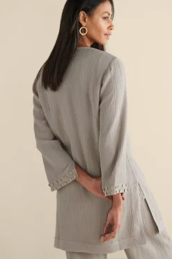 Soft Surroundings Tops|Toppers-Oceo Gauze Topper