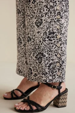 Soft Surroundings Pants-Oceo Gauze Wide-Leg Pants