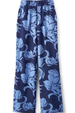 Soft Surroundings Pants-Oceo Gauze Wide-Leg Pants