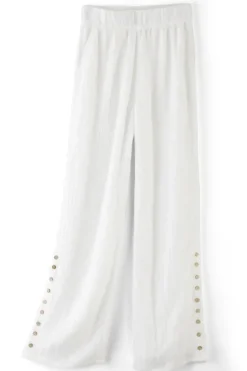 Soft Surroundings Pants-Oceo Gauze Wide-Leg Pants