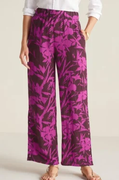 Soft Surroundings Pants-Oceo Gauze Wide-Leg Pants