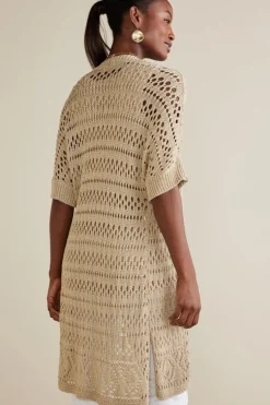 Soft Surroundings Tops|Sweaters & Cardigans-Opaline Shimmer Cardigan