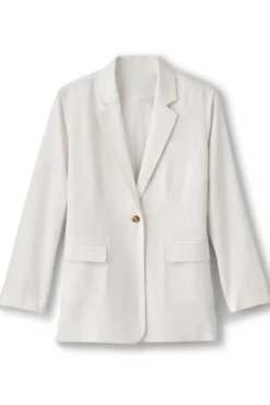 Soft Surroundings Toppers|Dresses-Portofino Linen Blend Boyfriend Blazer