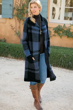 Soft Surroundings Sweaters & Cardigans-Posh Plaid Cardigan