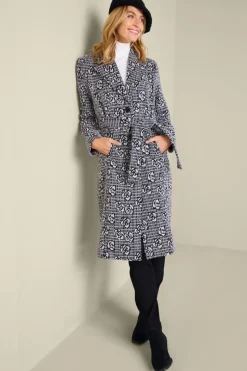Soft Surroundings Jackets & Coats-Rami Jacquard Coat