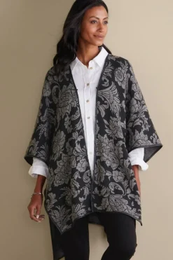 Soft Surroundings Scarves & Wraps-Rian Jacquard Ruana