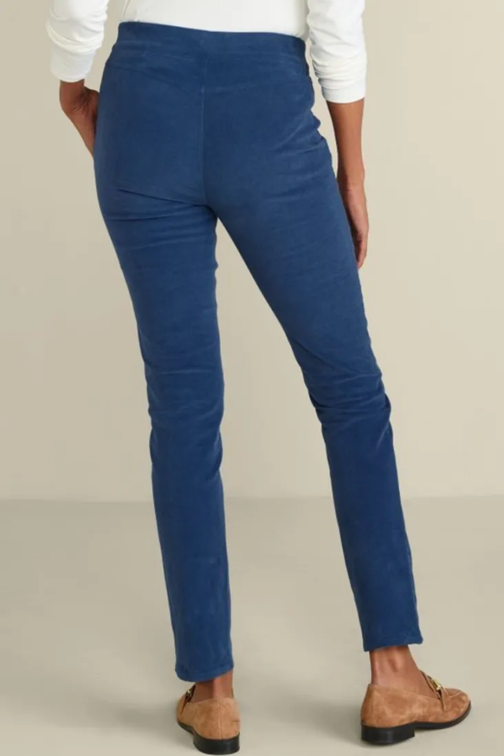 Soft Surroundings Pants-Rockland Corduroy Slim Leg Pull On Pants