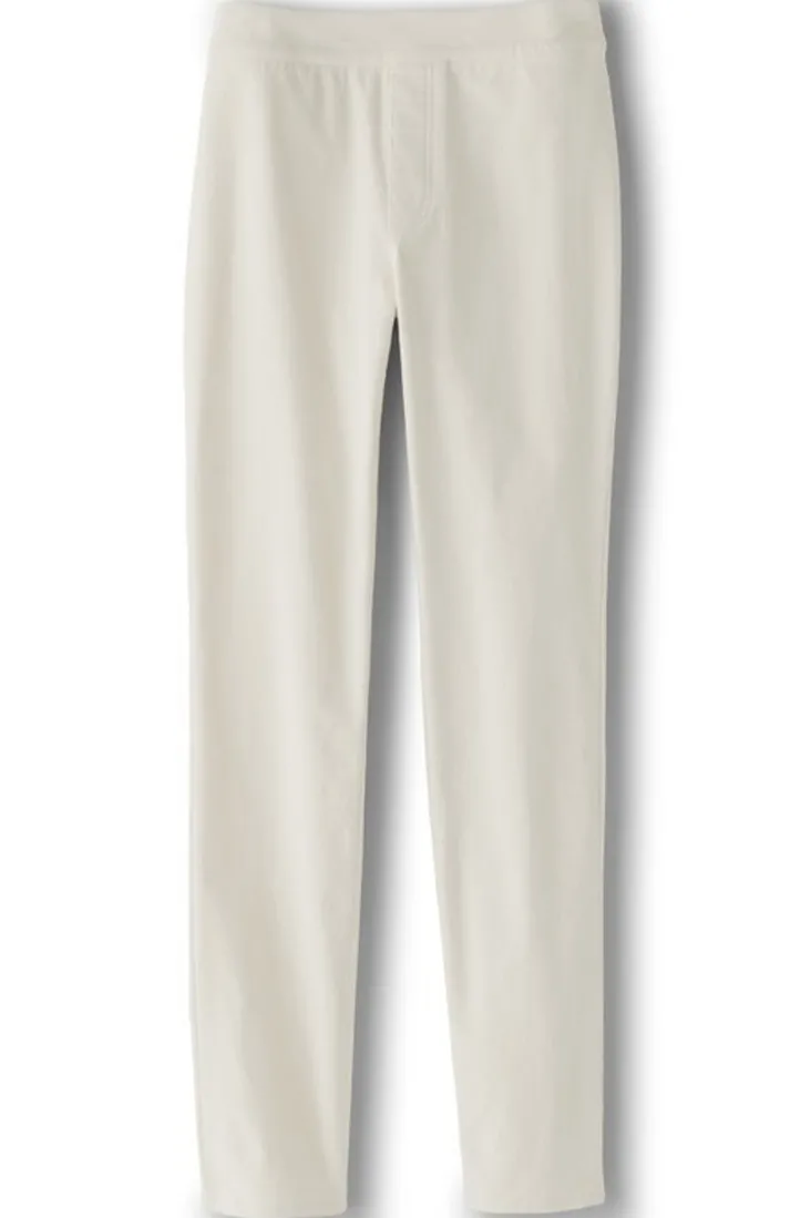 Soft Surroundings Pants-Rockland Corduroy Slim Leg Pull On Pants