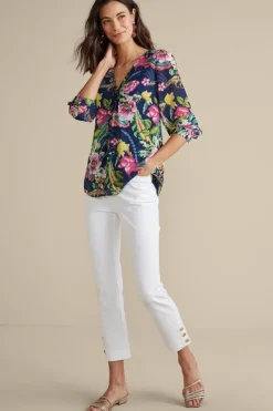 Soft Surroundings Tops-Samantha Georgette Top