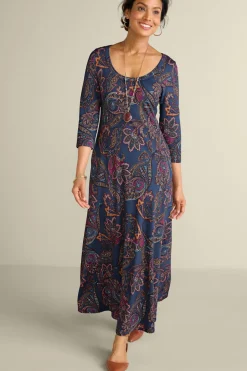 Soft Surroundings Dresses-Santiago 3/4 Sleeve Dress