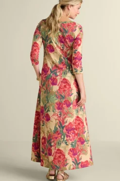 Soft Surroundings Dresses-Santiago 3/4 Sleeve Dress