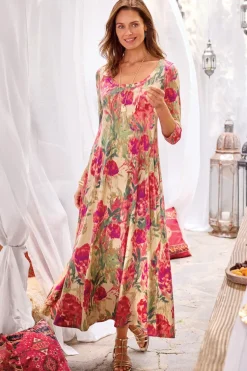 Soft Surroundings Dresses-Santiago 3/4 Sleeve Dress