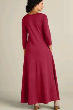 Soft Surroundings Dresses-Santiago 3/4 Sleeve Dress