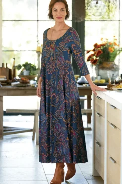 Soft Surroundings Dresses-Santiago 3/4 Sleeve Dress