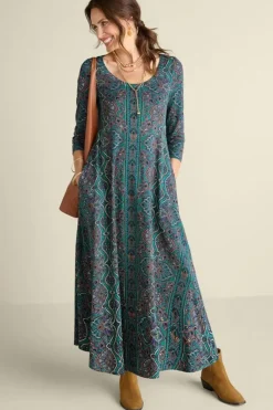 Soft Surroundings Dresses-Santiago 3/4 Sleeve Dress