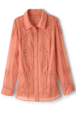 Soft Surroundings Tops-Savannah Embellished Tunic