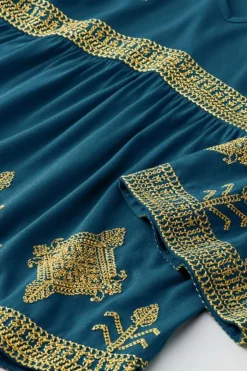 Soft Surroundings Tops-Setara 3/4 Sleeve Top