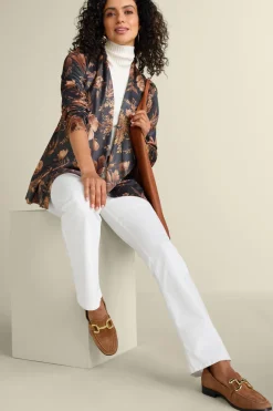 Soft Surroundings Toppers|Jackets & Coats-Shape Drape Faux Suede Jacket