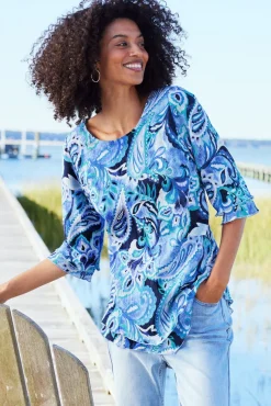 Soft Surroundings Tops|Tunics & Leggings-Siesta Key Tunic