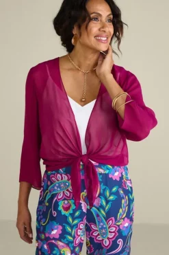 Soft Surroundings Toppers|Jackets & Coats-Silk Undercover Topper