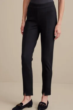Soft Surroundings Pants-Soft Essential Ponte Slim Ankle Pants