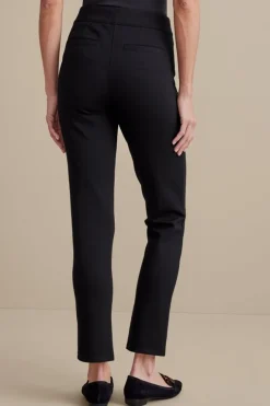 Soft Surroundings Pants-Soft Essential Ponte Slim Ankle Pants