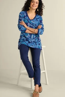 Soft Surroundings Pants-Soft Essential Ponte Slim Leg Pants