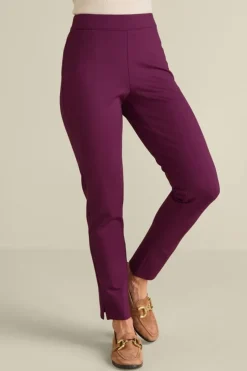 Soft Surroundings Pants-Soft Essential Ponte Slim Leg Pants