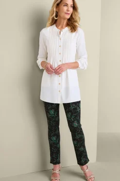 Soft Surroundings Pants-Soft Essential Ponte Slim Leg Pants