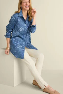 Soft Surroundings Pants-Soft Essential Ponte Slim Leg Pants