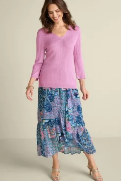 Soft Surroundings Sweaters & Cardigans-Soft Essential Ribbed Linnie Sweater