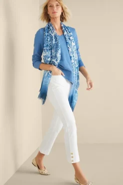 Soft Surroundings Pants-Soft Essential Superla Slim Leg Crop Pants