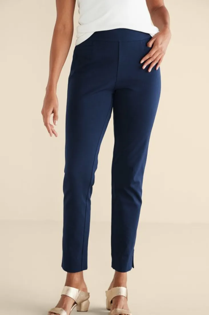 Soft Surroundings Pants-Soft Essential Superla Slim Leg Pants