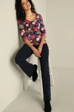 Soft Surroundings Tops-Soft Essential Supima 3/4 Sleeve Tee I